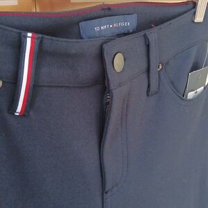 W14" Stretch Tommy Hilfiger Dark Blue Trousers Inseam 28"